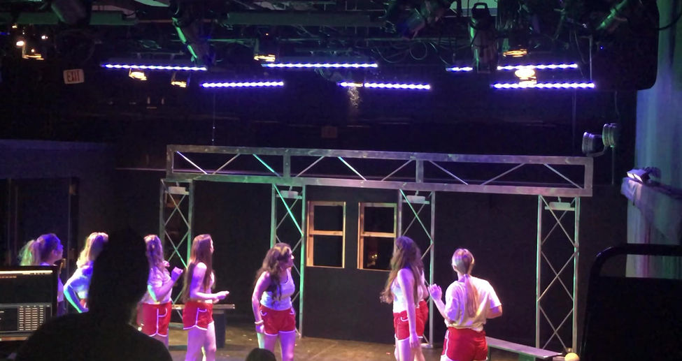 Locker Room Light bulb explosion